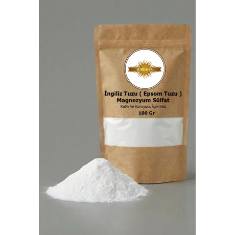 İngiliz Tuzu 200 Gr ( Epsom Tuzu ) Magnezyum Sülfat