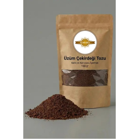 Siyah Üzüm Çekirdeği Toz 100 Gr