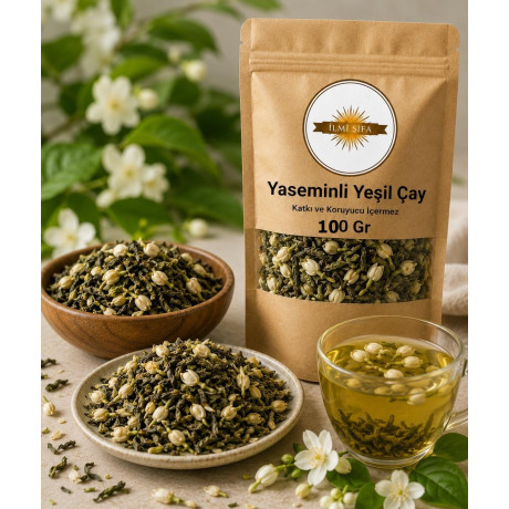 Yaseminli Yeşil Çay 100 Gr