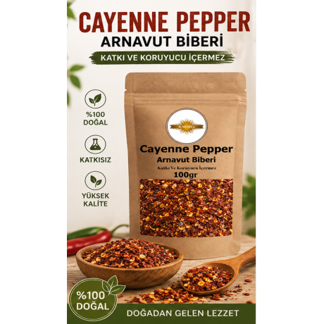 Cayenne Biberi 100 Gr