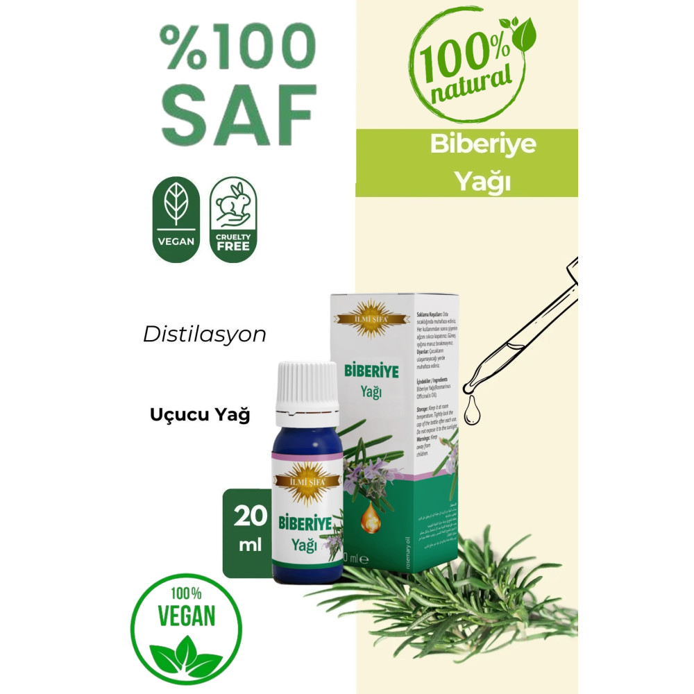 Biberiye Yağı 20 ml