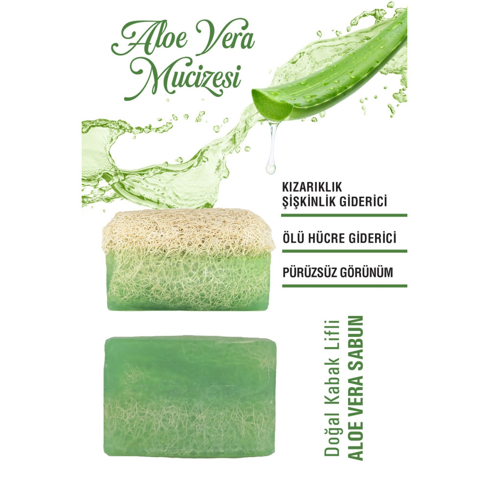 Doal Kabak Lifli Aloe Vera Sabunu