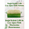 Doğal Kabak Lifli Çayağaçı Özlü Sabunu