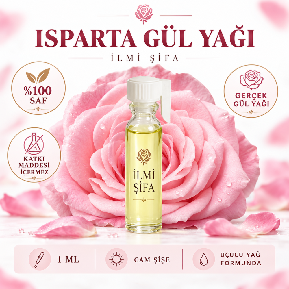 Saf Gül Yağı 1 ml